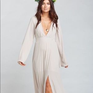 Venus Long Sleeve Dress Show Me the Ring Crisp
